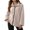 C-Beige327, variant on DHFJKG Womens Fuzzy Zip Up Jacket Loose Fit Long Sleeve Turndown Collar Casual Coat Warm Loungewear Top With Pockets For Fall Winter Versatile Outerwear