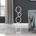 thumbnail image 5 of Ore International 38.5" In Else Nordic 5-Ring Shaped White Led Metal Table Lamp, 5 of 8