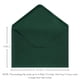 thumbnail image 2 of Sobres PONATIA 160x110 mm Verde Esmeralda, Paquete de 50, 2 of 9