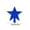 Blue, variant on Patriotic Tree Topper, 4th of July Star Decoration, 5.91 Inch Glitter Star, Independence Day Tree Accent, Americana Holiday Ornament, Red Blue Silver Star, Memorial Day Party Decor