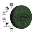 thumbnail image 5 of Balery Not All Who Wander Designtire Cover Waterproof Dust-Proof, Universal Spare Wheel Tire Cover For Trailer, Rv, Suv Truck And Vehicle Camper Accessories-16 Inch, 5 of 9