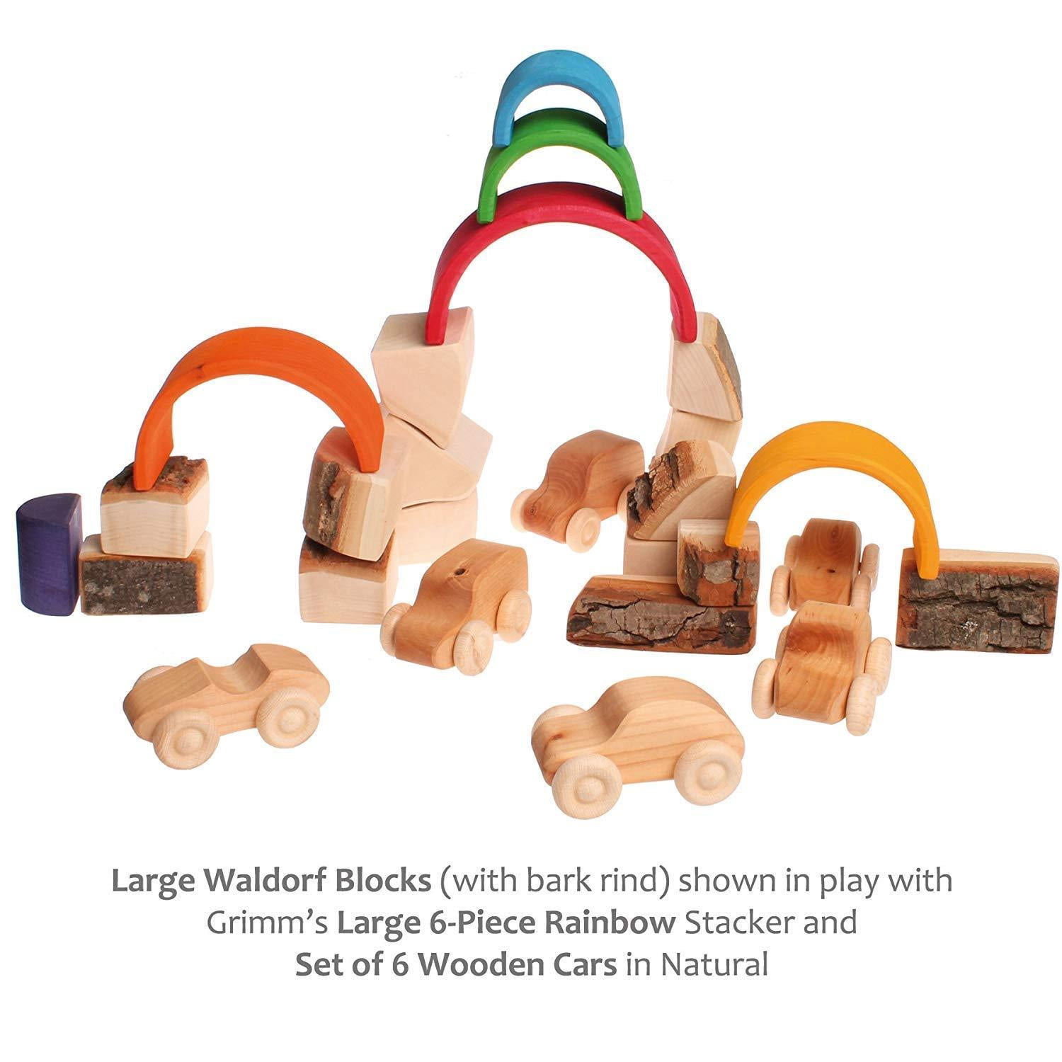 waldorf wooden blocks