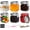 8oz 06pack, variant on Mason Jars Wide Mouth 16 oz with Lids, Glass Jars with Airtight Lids and Band, Safe for Canning, Food Storage, Pickling, Overnight Oats Container, Pint Size (Pack of 6)