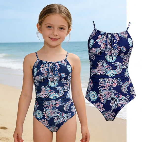 Swimsuit Girls Swimsuit One Piece Toddler Bathing Suit Girl for Girls 13-14 Years