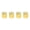 Gold, variant on M Buder 4Pcs Electric Guitar Knobs Set Metal Potentiometer Cap Volume Tone Control for Bass, Silver - High Quality Replacement Instrument Parts