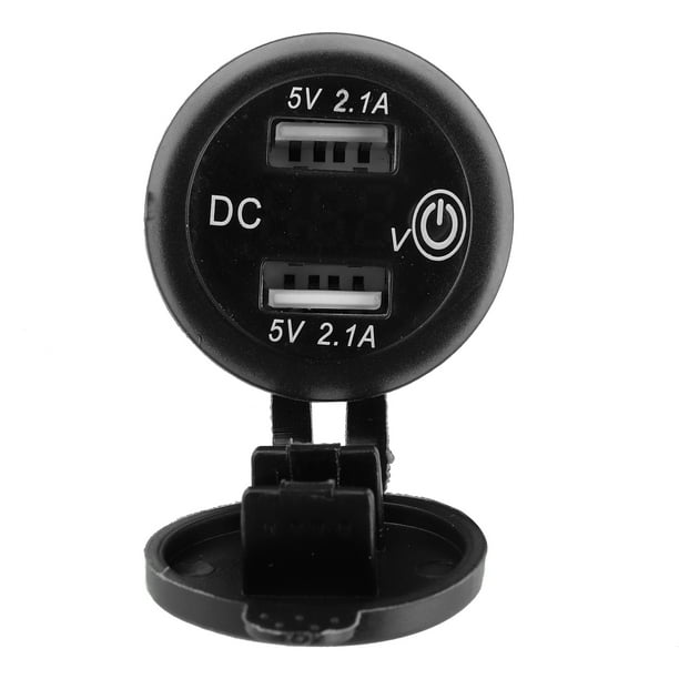 Cargador de dos puertos, cargador de coche con dos puertos USB, cargador de encendedor, cargador de coche con dos puertos USB, estándares líderes en la industria
