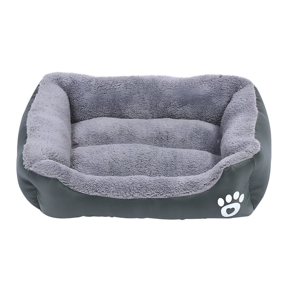 GASTROPOD Home Pet Bed Soft Plush Pet Beds for Cats or Small Dogs, Mini Medium Sized Dog Cats Bed Self Warming Autumns Winter Indoor, Sleeping Cozy Kitty Dog Kennel, Army Green L