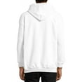thumbnail image 3 of Hanes Men's and Big Men's Ultimate Cotton Heavyweight Fleece Hoodie, up to Size 3XL, 3 of 5