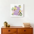thumbnail image 4 of Creative Products Happy Easter Floral Bunny 12 x 12 Canvas Wall Art, 4 of 5