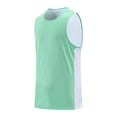 thumbnail image 5 of srobpty Mens Summer Multi Color Sleeveless Round Neck Tank Tops Stretchy Breathable for Sports Daily Activities, 5 of 5