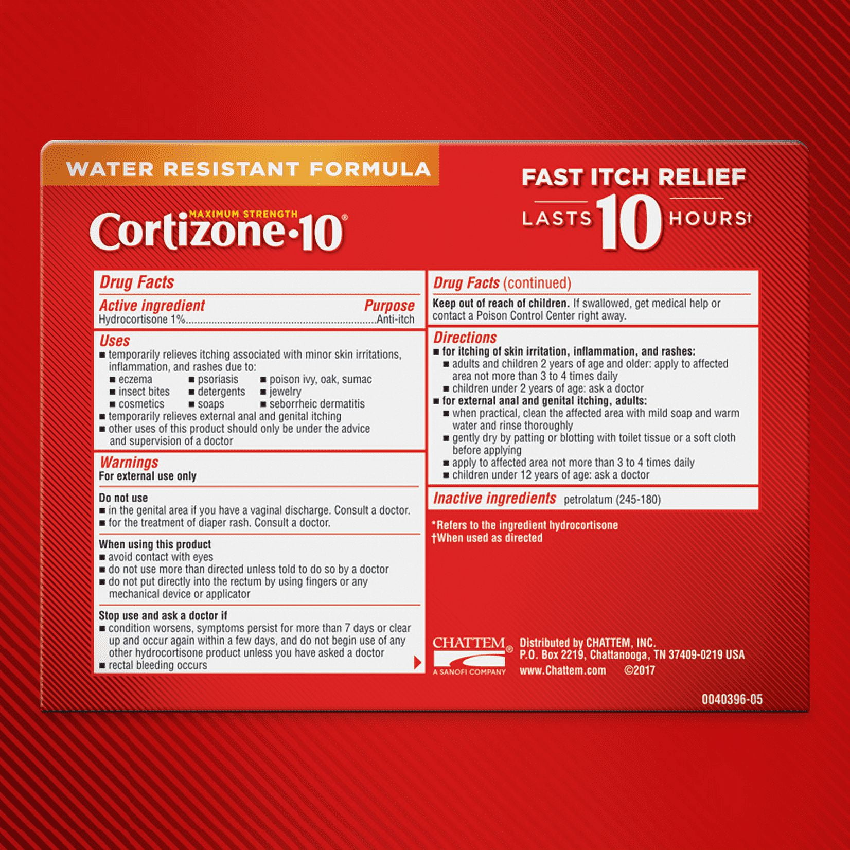 Cortizone 10 Maximum Strength Anti Itch Ointment (2 Oz)