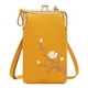 thumbnail image 1 of Cartera bandolera pequeña para mujer con soporte para teléfono móvil., 1 of 5