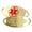 Red | Impact Engraving, variant on MedicEngraved Yellow Gold Stainless Steel Custom Medical Alert Bracelet - 5mm Figaro Link
