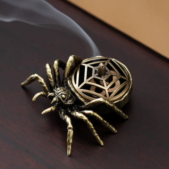 Incense Sticks Holder, Goth Home Decor, Copper Alloy, Figurine, Statues for Home Decor, Halloween Decor, Vintage Home Decor Aesthetic, 1 Pc