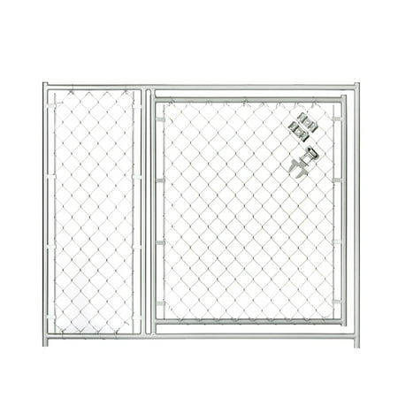 Lucky Dog 5w X 4h Ft Chain Link Modular Gate 36 In Opening Walmart Com Lucky Dog 5w X 4h Ft Chain Link Modular Gate 36 In Opening Walmart Com