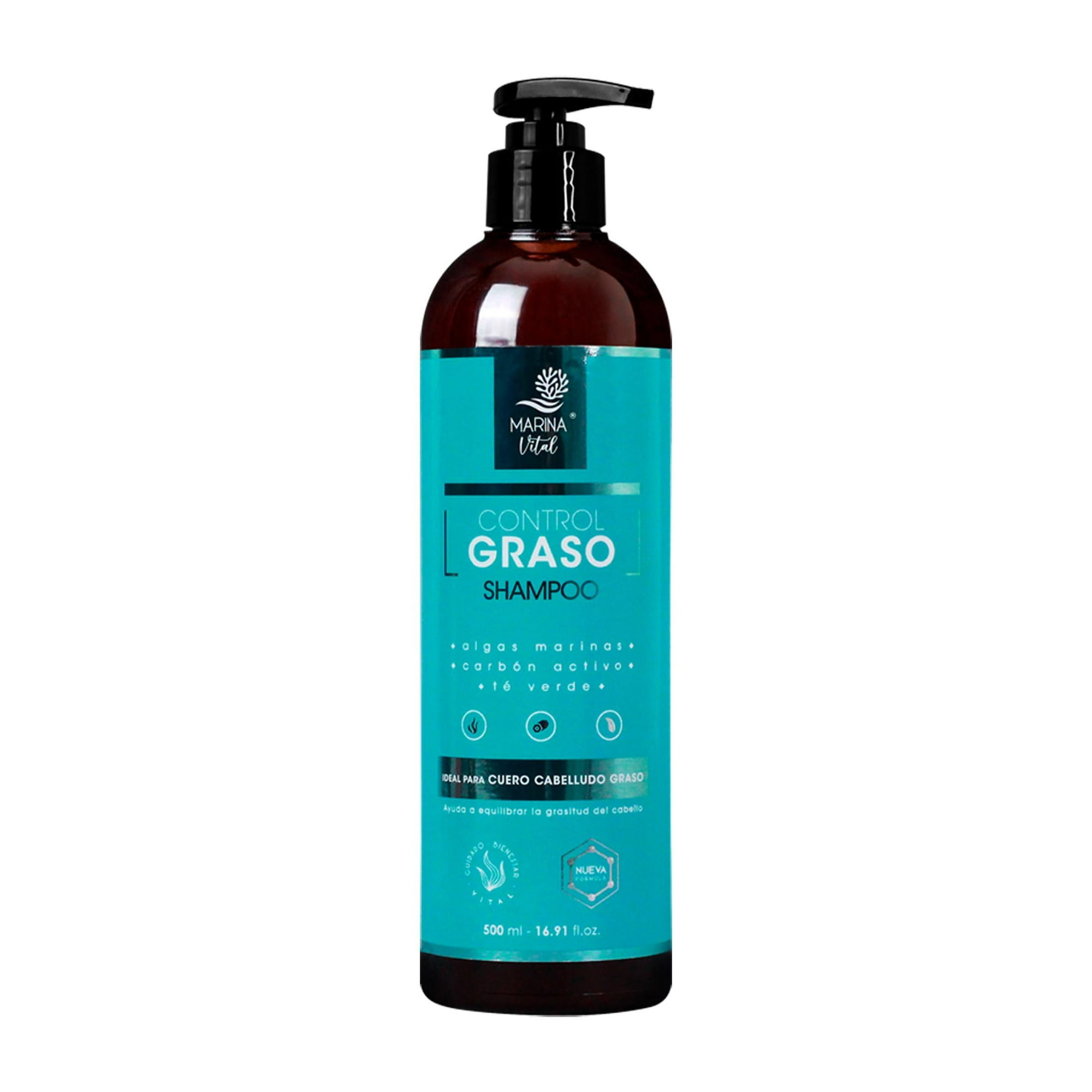 Shampoo Control Graso 500 Ml Marina Vital