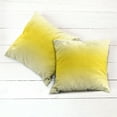thumbnail image 6 of Ambesonne Ombre Throw Pillow Cover 2 Pack, Sunny Summer Themed Art, 16", Yellow, 6 of 7