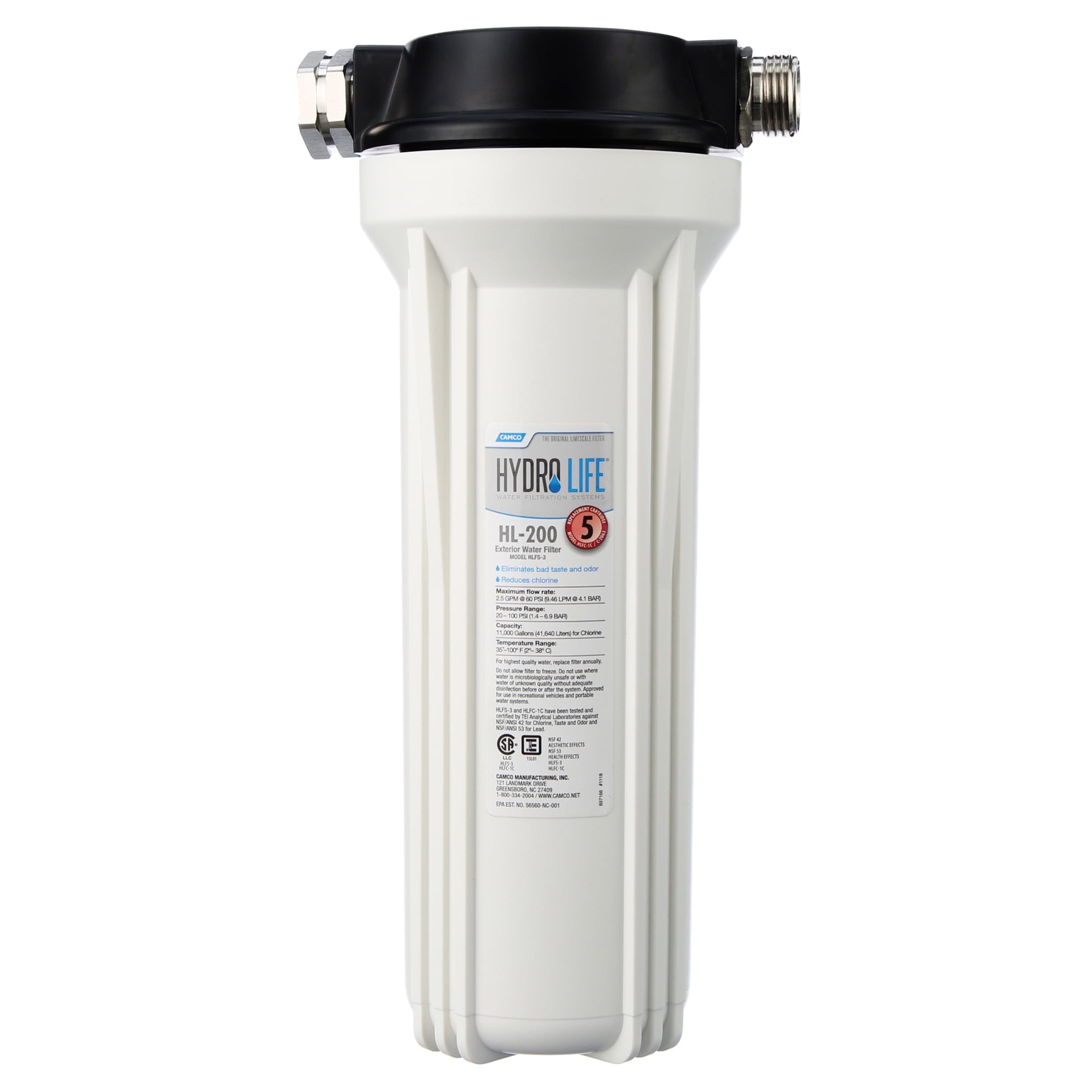 AquaFresh Exterior RV Water Filter Kit, 62.2584