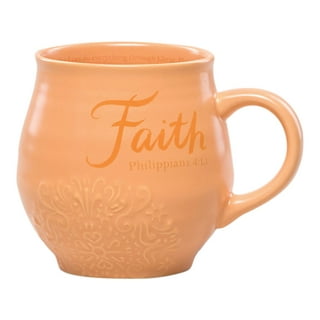 Dayspring - Man of Faith - Inspirational Ceramic Mug, 16oz, Gray