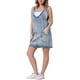 thumbnail image 4 of INSPIRAR CHIC Vestido de Mujer Overoles de Mezclilla Sueltos Casual Sin Mangas Vestidos Mini Azul Claro M, 4 of 6
