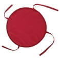 thumbnail image 1 of SHISUYAN Coussin de Siège 1 Pack pour Chaise Rouge Foncé Design Rond Confort Soutien Usage Familial, 1 of 8