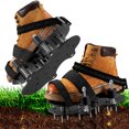 thumbnail image 3 of TSOMEI Lawn Aerator Shoes Garden Lawn Shoes with Spikes Black, 3 of 7