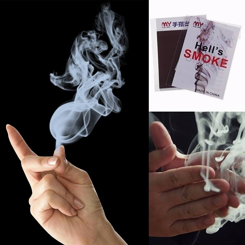 MYSTIC SMOKE APPEARS AT YOUR FINGERTIPS MAGIC TRICKS NOVELTY CLOSE UP STAGE GAG 