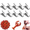 thumbnail image 2 of Crawfish Peeler Tool, Stainless Steel Crawfish Peeler Tool, Crawfish Tail Remover Tool,Crayfish Shelling Device 10PCS, 2 of 9
