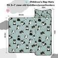 thumbnail image 5 of Black Corgi Toddler Nap Mats for Kids Preschool,50"x20" Sleeping Mat Bag or Kids,Toddler Sleeping Bag,Toddler Nap Mat or Daycare, 5 of 6