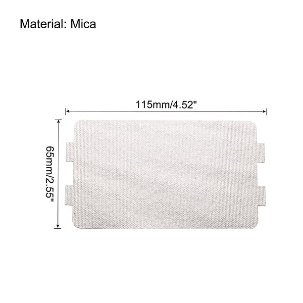 Microwave Oven Mica Waveguide Plates, 5 Pack Insulation Sheets for Microwave Oven Mica Waveguide Plates, 5 Pack Insulation Sheets for