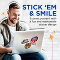 thumbnail image 5 of (2 Pack) Durham NC Stickers - Bull City North Carolina - Travel Souvenir Stickers - 5" On Longest Side - Sticks to Smooth Flat Surfaces - Made in USA - BMCS18069, 5 of 7