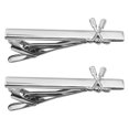 thumbnail image 4 of Shisuyan Tie Clips Business 2Pcs 2.2x0.5x0.4In, 4 of 8