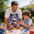thumbnail image 1 of Independence Day Aprons Festive Decor Kitchen Cooking For Stain Protection, 1 of 6