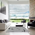 thumbnail image 6 of Ahgly Company Indoor Round Patterned Platinum Gray Area Rugs, 7' Round, 6 of 6