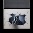 thumbnail image 1 of Pegatinas de Pared 3D JM Halloween Hombre Esqueleto Decoración Extraíble 25,3 × 37 cm, 1 of 5
