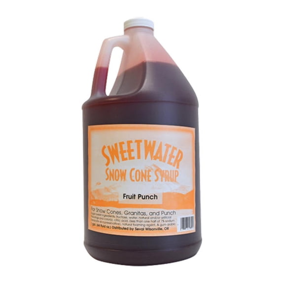 Sweetwater Snow Cone Fruit Punch Syrup cs 4/1 gal