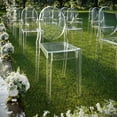 thumbnail image 2 of Techni Home Stackable Acrylic Ghost Event Chairs – Set of 4, 2 of 10