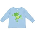 thumbnail image 3 of Inktastic Jumping Frog Boys or Girls Long Sleeve Toddler T-Shirt, 3 of 5