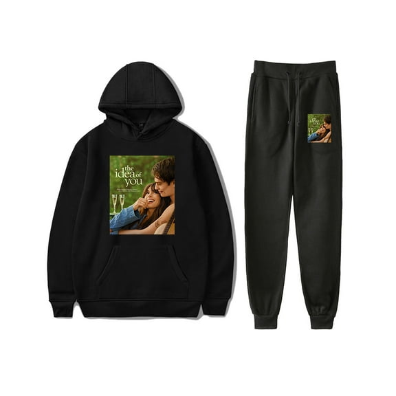 The Idea of You Hoodies Jogger Pants 2 Pieces Sets Fashion Sweatshirt Sweatpant Suit