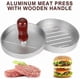 thumbnail image 4 of Burger Press, Non Stick Hamburger Patty Maker - Burger Press and Patty Press Set- Perfect Shaped Patties Grill Press, 4 of 4