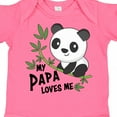 thumbnail image 4 of Inktastic My Papa Loves Me- Cute Panda Boys or Girls Baby Bodysuit, 4 of 5