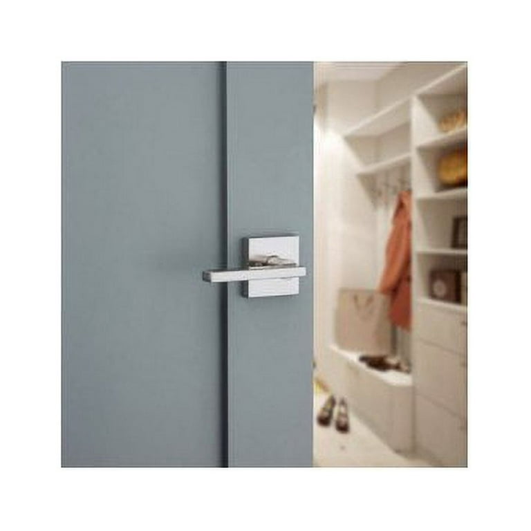 Vedani Square Satin Nickel Half-Dummy Door Lever Vedani Square Satin Nickel Half-Dummy Door Lever