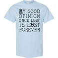 thumbnail image 3 of Inktastic Jane Austen Good Opinion Quote T-Shirt, 3 of 5