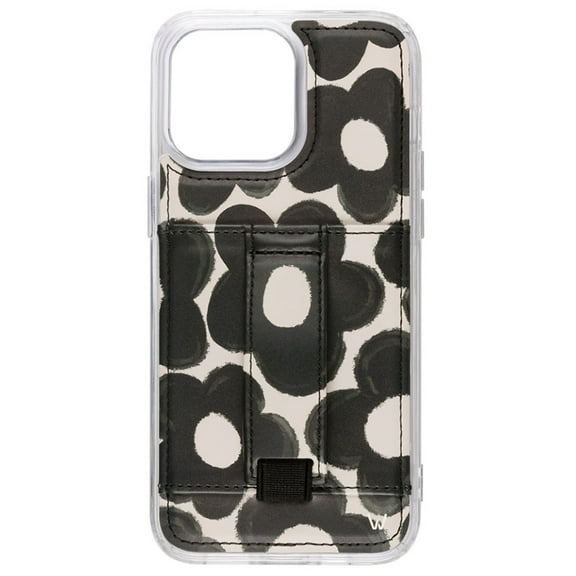 Walli Cases Munday Vibes by Kaley Munday Phone Case for iPhone 16 Pro Max with Wallet, Kickstand & Finger Strap