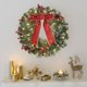 thumbnail image 4 of Guirnalda navideña con luces, guirnalda de invierno, guirnalda navideña iluminada de 16 pulgadas para puerta, decoraciones navideñas grandes preiluminadas, guirnaldas navideñas para puerta de, 4 of 6