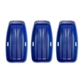 thumbnail image 1 of Lucky Bums Kids 35 Inch 1 Person Snow Toboggan Sled w/ Pull Rope, Blue (3 Pack), 1 of 8