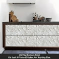 thumbnail image 6 of 1 piece, self-adhesive and removable wallpaper wall sticker, 2D flat French retro leaf pattern PVC wallpaper, can be spliced, home background wall decoration wallpaper, suitable for kitchen, living r, 6 of 10