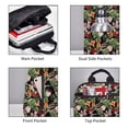 thumbnail image 3 of Honeii Watercolor Tropical Flowers Print Lightweight Backpacks,Carry on Backpack,Durable Backpack for School, Work & Travel, 3 of 7