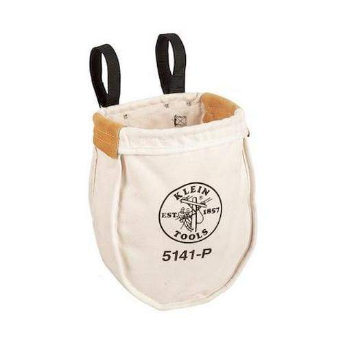 Klein Tools Bag/Tote, Tool Pouch, Tan, Canvas, 2 Pockets