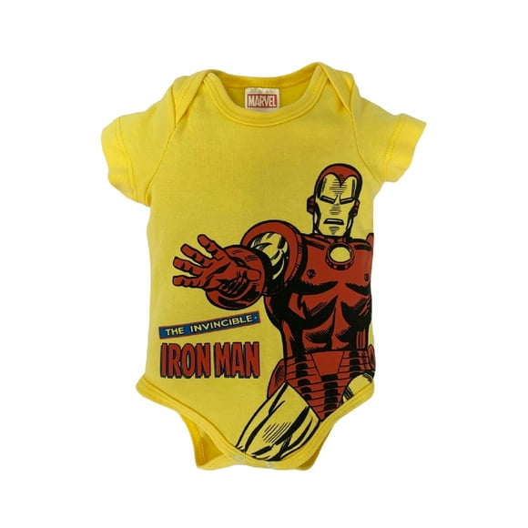 Pañalero de algodón estampado Marvel Ironman Marvel Pañalero0180
